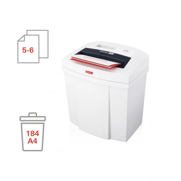 HSM SECURIO C14 Evrak İmha Makinesi / Kağıt Kırpma Makinesi - Çapraz kesim 4x25mm- 20lt - 3