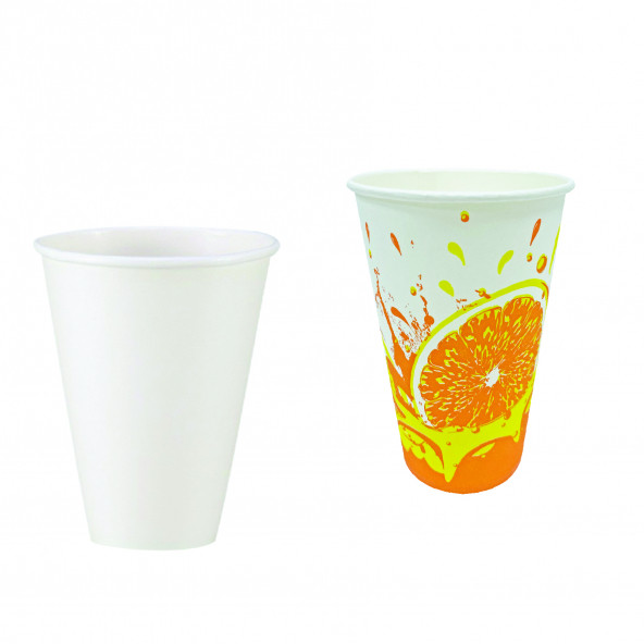 12 Oz Karton Bardak Soğuk 1 Koli 2000 Adet - 2