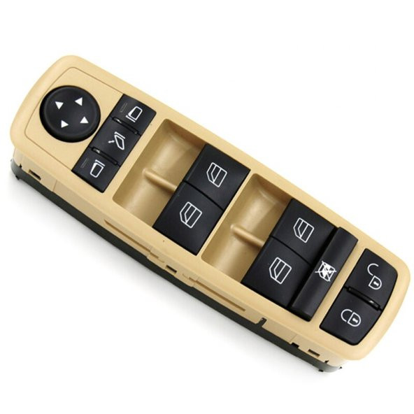 Enva Mercedes B200 Cam Açma Düğmesi Anahtarı 2005-2011 Bej - Resim 2