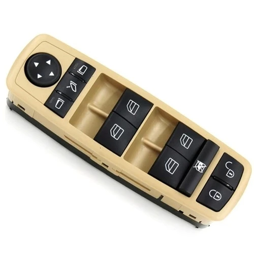 Enva Mercedes B150 Cam Açma Düğmesi Anahtarı Bej-Katlanır 2006-2009