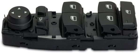 Enva BMW X6 SOL CAM AÇMA DÜĞMESİ ANAHTARI 2015-2016 KATLANIR AYNALI - Resim 2