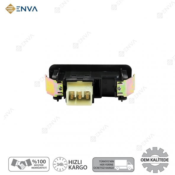 Enva MAZDA 626 TEKLİ ARKA CAM ACMA DÜĞMESİ ANAHTARI 1988-1991 - Resim 3