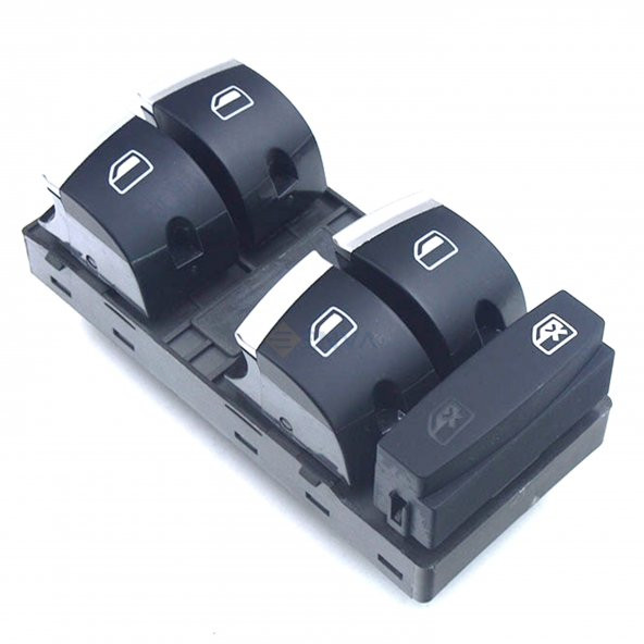 Enva Audi A3 Cam Açma Kontrol Düğmesi 2004 - 2011 4F0959851H - Resim 2