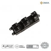 Enva NİSSAN COUNTRY SOL ÖN CAM AÇMA DÜĞMESİ 2001-2009 (DÖRTLÜ) - Resim 2