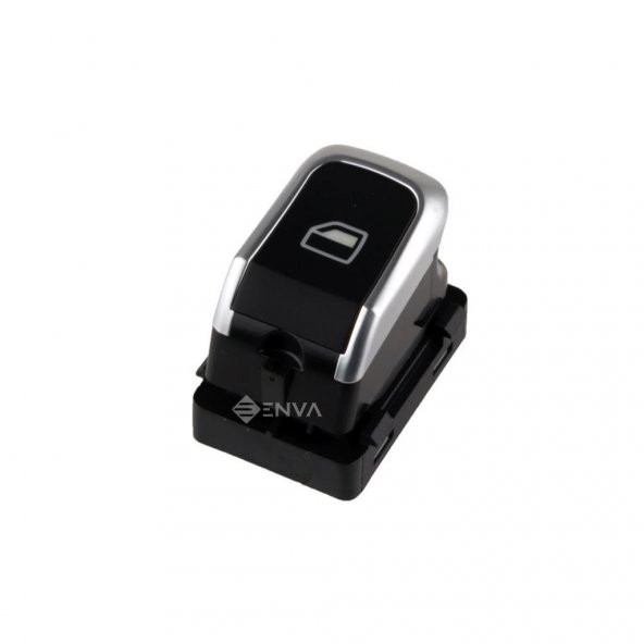 Enva Otomotiv AUDİ A1 A-1 TEKLİ CAM AÇMA DÜĞMESİ ANAHTARI 2011-2016 (KROMLU) ürün görseli