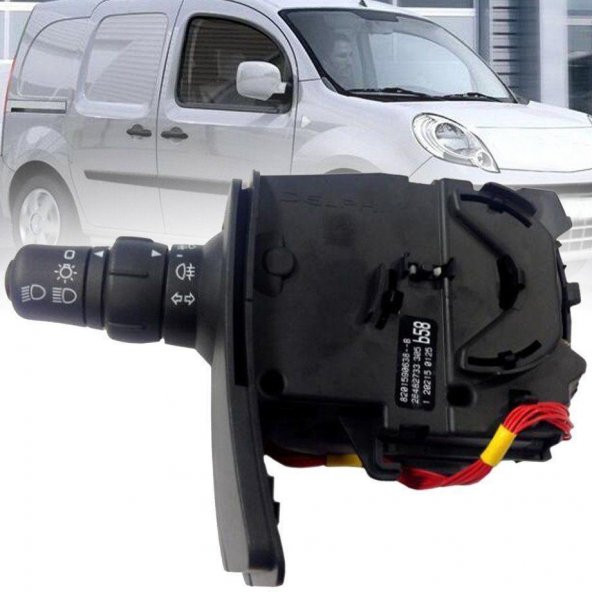 Enva RENAULT CLİO 3 SİNYAL FAR KUMANDA KOLU 2008-2012 (ÇİFT SİSLİ) - 3