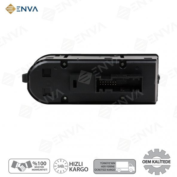 Enva OPEL ZAFİRA B SOL ÖN İKİLİ CAM AÇMA DÜĞMESİ ANAHTARI 2006-2010 - Resim 3