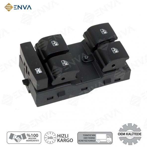 Enva OPEL ZAFİRA C KASA CAM AÇMA DÜĞMESİ ANAHTARI 2013-2016
