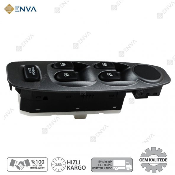 Enva HYUNDAİ ACCENT MİLENYUM CAM AÇMA DÜĞMESİ ANAHTARI 2000-2003 - Resim 2