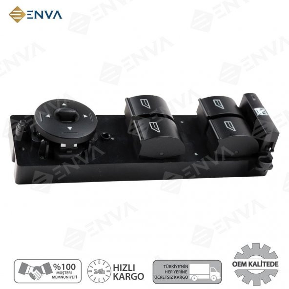 Enva FORD CMAX / C MAX DÖRTLÜ CAM AÇMA DÜĞMESİ ANAHTARI 2008-2013 - Resim 2