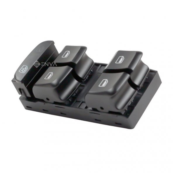 Enva Otomotiv AUDİ A5 SOL ÖN DÖRTLÜ CAM AÇMA DÜĞMESİ ANAHTARI 2008-2012 ürün görseli