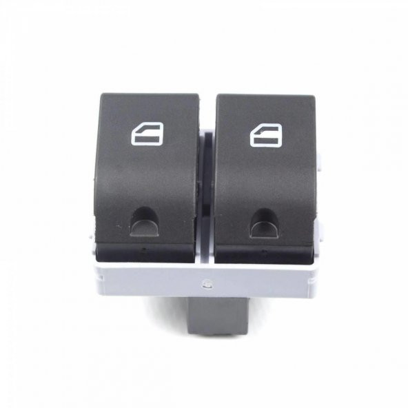 Enva Otomotiv VOLKSWAGEN POLO SOL ÖN İKİLİ CAM AÇMA DÜĞMESİ ANAHTARI 2002-2009 - 1