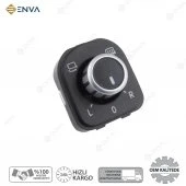 Enva VOLKSWAGEN PASSAT B6 KATLANIR DİKİZ AYNA AYARLAMA DÜĞMESİ  2006-2011 - Resim 2