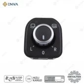 Enva VOLKSWAGEN JETTA KATLANIR DİKİZ AYNA AYAR DÜĞMESİ 2006-2011 - Resim 2