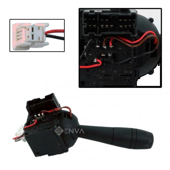 Enva Otomotiv DACİA DUSTER SİNYAL FAR KOLU 2017-2018 (KORNASIZ) (ÖN+ARKA SİSLİ) - Resim 3