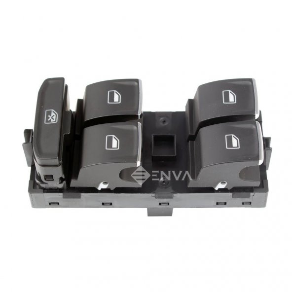 Enva Otomotiv VOLKSWAGEN GOLF 7 CAM AÇMA DÜĞMESİ ANAHTARI 2014-2018 (KROMLU) - Resim 2