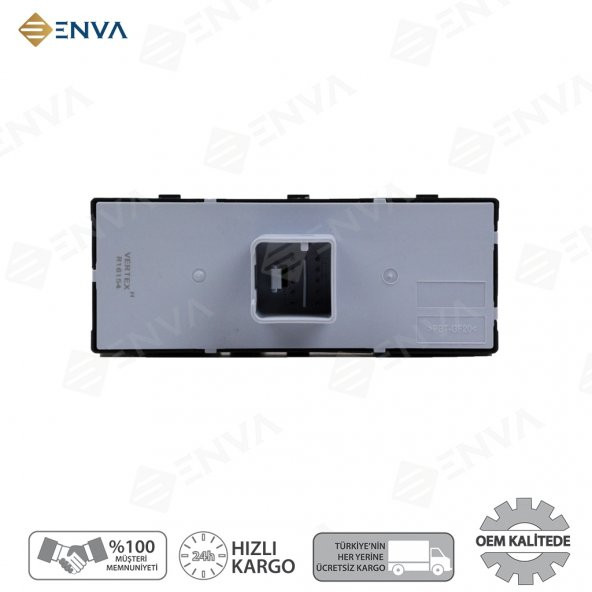 Enva VOLKSWAGEN PASSAT CAM AÇMA ANAHTARI DÜĞMESİ 2006-2014 (KROMLU) - Resim 3
