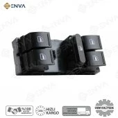 Enva SEAT İBİZA SOL ÖN DÖRTLÜ CAM AÇMA DÜĞMESİ ANAHTARI 2009-2017 - Resim 2