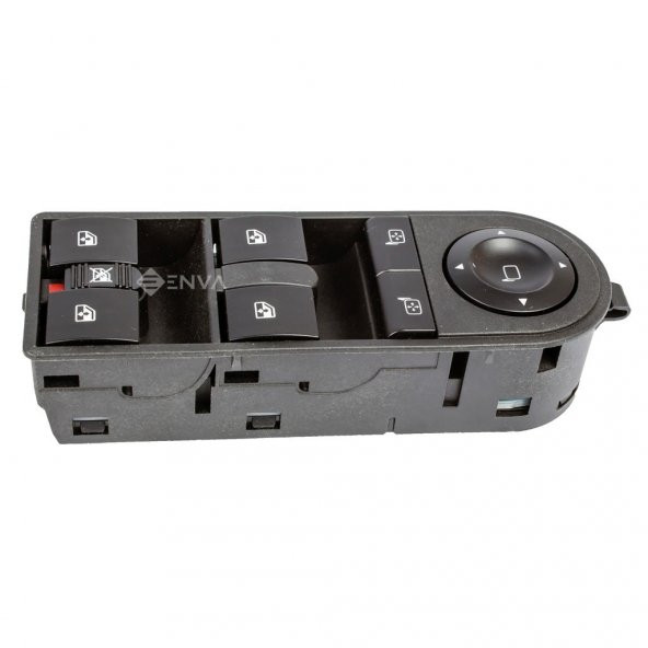 Enva Otomotiv OPEL ASTRA H SOL ÖN DÖRTLÜ CAM AÇMA DÜĞMESİ ANAHTARI 20032010 - Resim 2