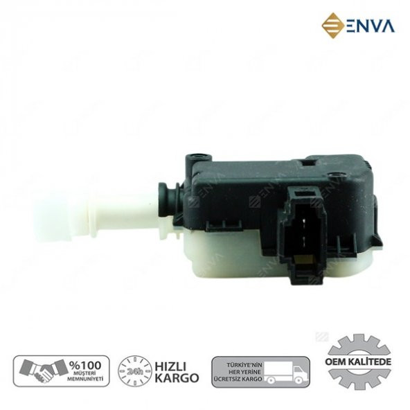 Enva VOLKSWAGEN JETTA YAKIT DEPO KAPAĞI KAPAK KİLİT MOTORU  2006-2010 - Resim 3