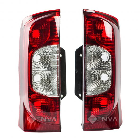 Enva Otomotiv PEUGEOT BİPPER SAĞ + SOL ARKA STOP LAMBASI FARI TAKIMI 2008-2016 ürün görseli