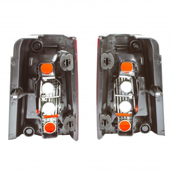 Enva Otomotiv PEUGEOT PARTNER SAĞ + SOL ARKA FAR STOP LAMBASI TAKIMI 2003-2008 - Resim 2