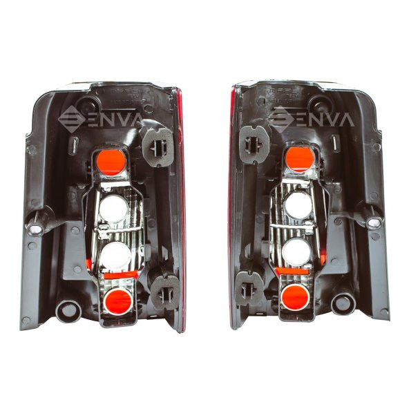 Enva Otomotiv CİTRÖEN BERLİNGO SAĞ + SOL ARKA FAR STOP LAMBASI TAKIMI 2003-2008 - Resim 2