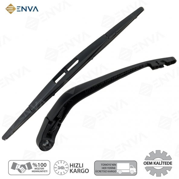 Enva HONDA JAZZ ARKA CAM SİLECEK KOLU VE SÜPÜRGESİ TAKIMI 2009-2013 - Resim 2