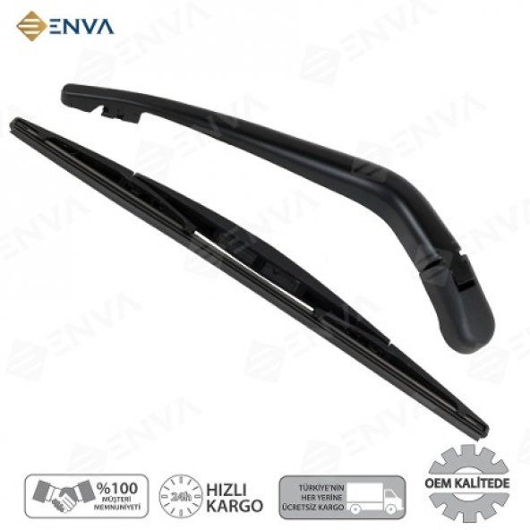 Enva HONDA JAZZ ARKA CAM SİLECEK KOLU VE SÜPÜRGESİ TAKIMI 2009-2013 - Resim 4