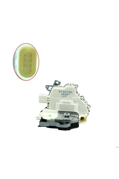 Enva AUDİ A4 Q7 SOL ÖN KAPI KİLİT MOTORU - Resim 4