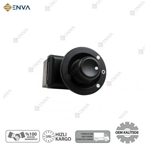 Enva RENAULT MODUS AYNA AYAR DÜĞMESİ ANAHTARI KATLANMAZ 2005-2009 ürün görseli
