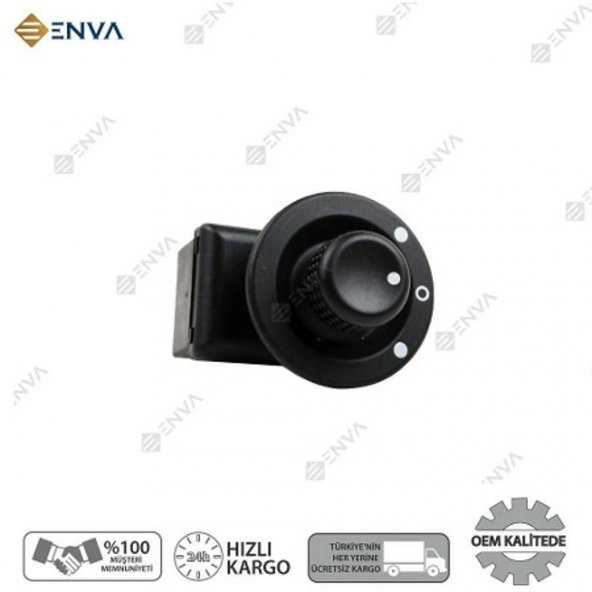 Enva RENAULT MODUS AYNA AYAR DÜĞMESİ ANAHTARI KATLANMAZ 2005-2009 - Resim 3