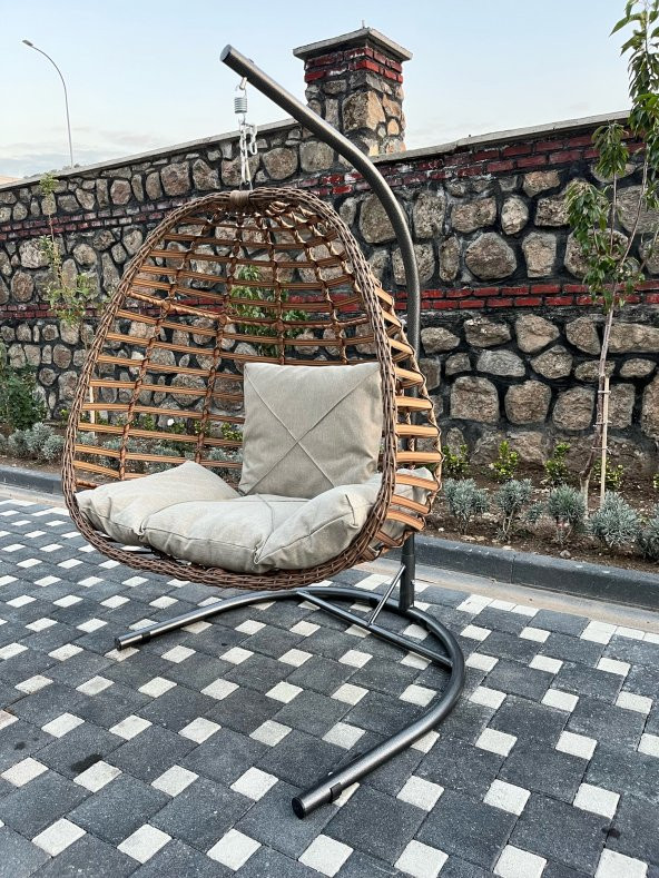 Tu Tienda Tu Tienda Rattan Tek Kişilik Salıncak - 1