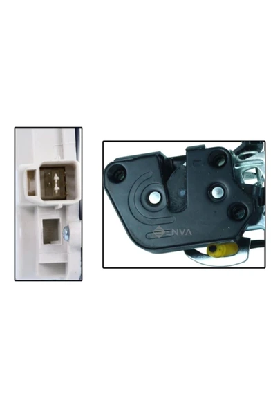 Enva Otomotiv HYUNDAİ ELANTRA SOL ARKA KAPI KİLİDİ MERKEZİ KİLİT MOTORU 2001-2006 - Resim 3