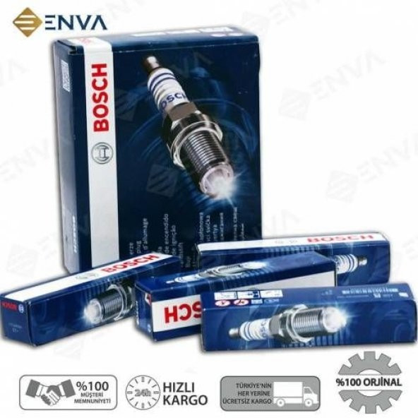 Enva HONDA CİVİC 1.6 MOTOR BENZİN - LPG BOSCH İRİDYUM BUJİ 1996-2001 - 1