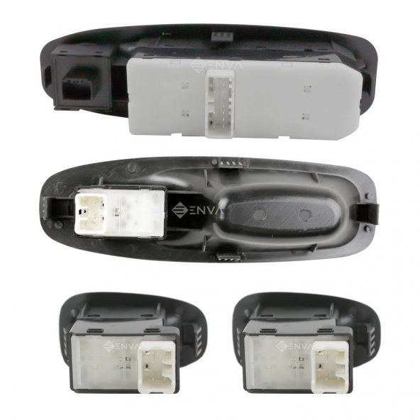 Enva Otomotiv HYUNDAİ ACCENT MİLENYUM CAM AÇMA DÜĞMESİ TAKIMI 20002003 - Resim 2