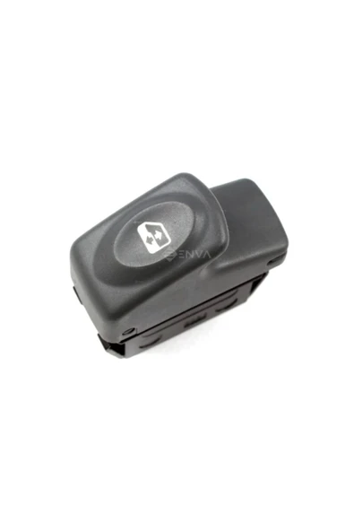 Enva Otomotiv RENAULT KANGOO CAM AÇMA KAPATMA DÜĞMESİ ANAHTARI (6-PİN GRİ)