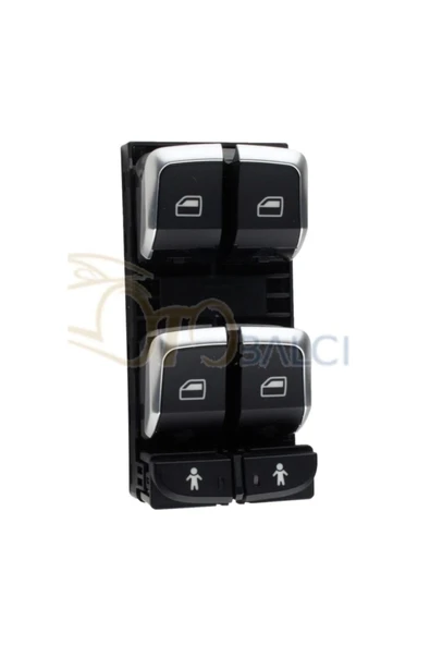 Enva Otomotiv AUDİ A6 / A 6 CAM AÇMA DÜĞMESİ ANAHTARI 2013-2016 (KROMLU) ürün görseli