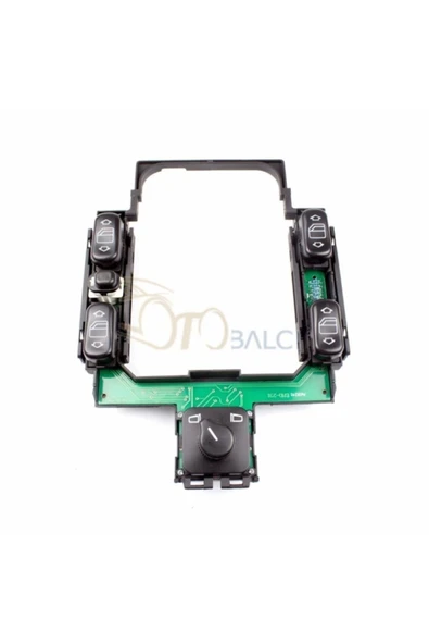 Enva Otomotiv MERCEDES BENZ W210 KASA CAM AÇMA DÜĞMESİ AYNA AYAR DÜĞMESİ TAKIMI ürün görseli