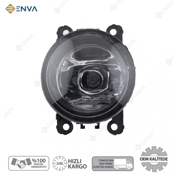 Enva FORD FOCUS 2.5 SAĞ - SOL ÖN SİS FARI LAMBASI AMPULLU 2008-2010 - Resim 2