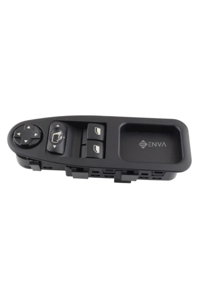 Enva Otomotiv FİAT SCUDO 3 SOL ÖN İKİLİ CAM AÇMA DÜĞMESİ 2007-2011 (KATLANIR) - Resim 2