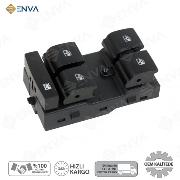 Enva OPEL ASTRA J KASA SOL ÖN CAM AÇMA DÜĞMESİ ANAHTARI 2012-2016 ürün görseli