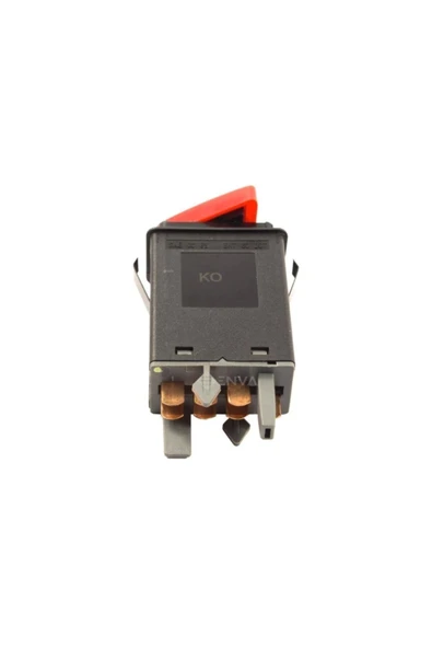 Enva Otomotiv SKODA OCTAVİA DÖRTLÜ SİNYAL FLAŞÖR DÜĞMESİ ANAHTARI 19992004 - Resim 3