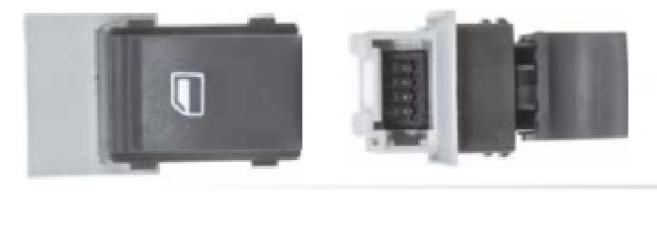 Enva Otomotiv AUDİ A3 / A6 TEKLİ CAM AÇMA DÜĞMESİ ANAHTARI 19972004 ürün görseli