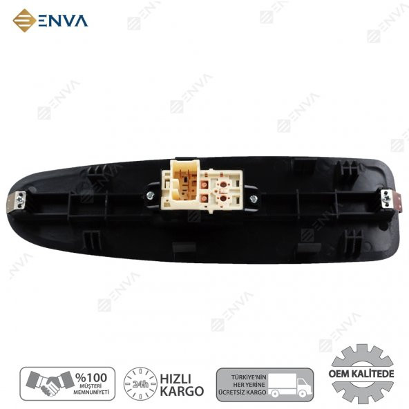 Enva HYUNDAİ ELANTRA CAM AÇMA ANAHTARI DÜĞMESİ TEKLİ 20012006 - Resim 2