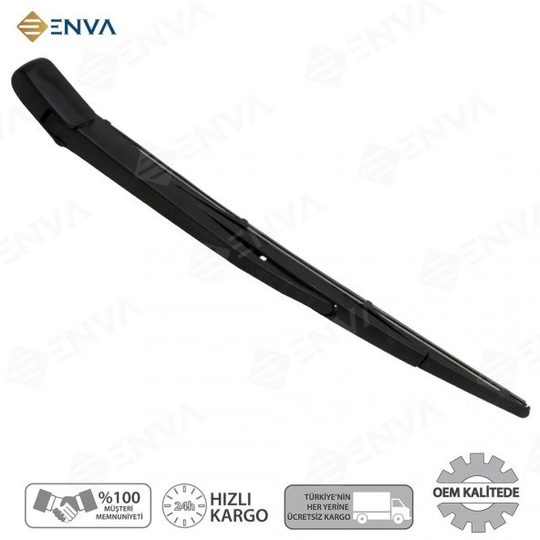 Enva HONDA CRV ARKA CAM SİLECEK KOLU VE SÜPÜRGESİ SETİ 2007-2011 - Resim 3