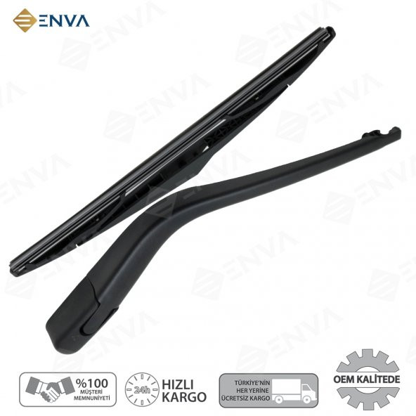 Enva HYUNDAİ İ10 / İ 10 ARKA CAM SİLECEK KOLU VE SÜPÜRGESİ TAKIMI SETİ 2008-2012 - Resim 3