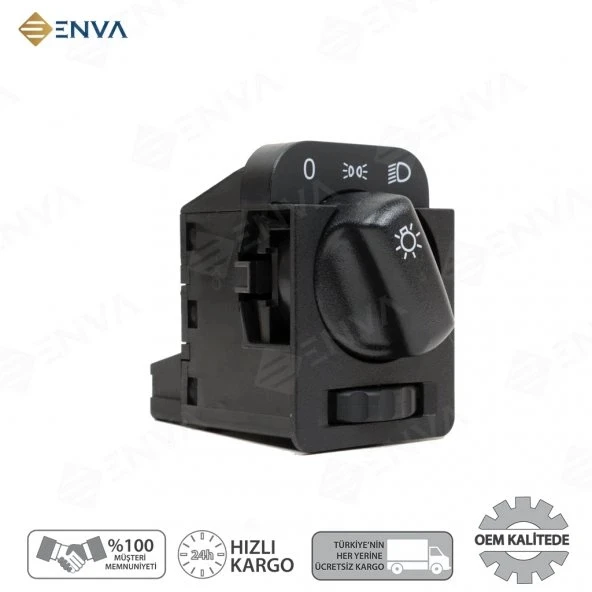 Enva OPEL ASTRA F KASA FAR AÇMA KAPATMA ANAHTARI DÜĞMESİ 1991-2001 ürün görseli