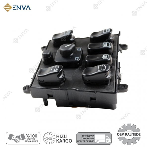Enva MERCEDES-BENZ ML SERİSİ ML270 / ML320 / ML420 CAM AÇMA DÜĞMESİ - Resim 3