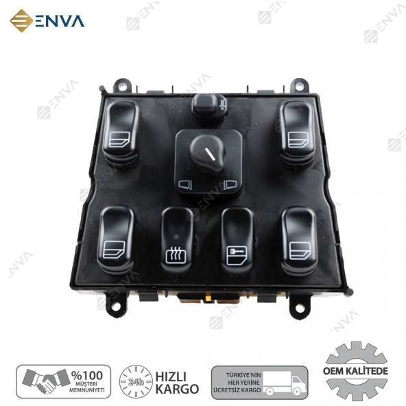 Enva MERCEDES-BENZ ML SERİSİ ML270 / ML320 / ML420 CAM AÇMA DÜĞMESİ ürün görseli